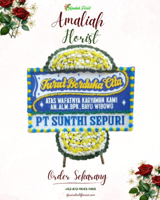 Papan Bunga Duka di Lubai Ulu